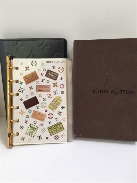 louis vuitton agenda refills 2019|louis vuitton calendar refill.